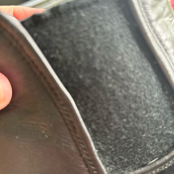 Vince Warren Water Resistant Genuine Shearling Lined Sneaker Boot. Black leather - Picture 11 of 13